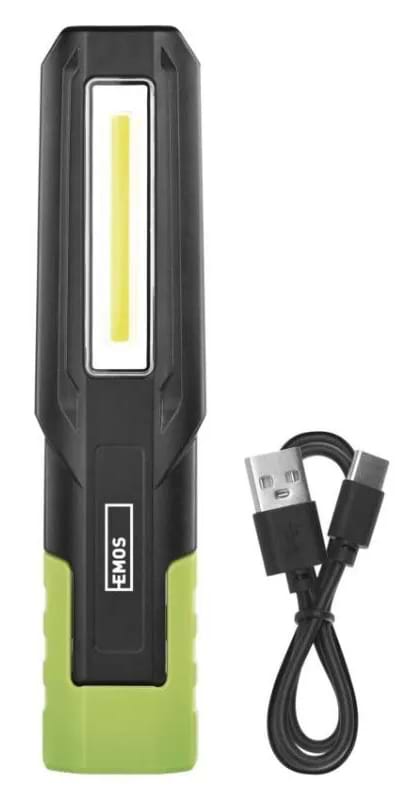Фонарь аккумуляторный EMOS P4546 500Lm Li-Ion 2000 mAh, ручн.пласт.